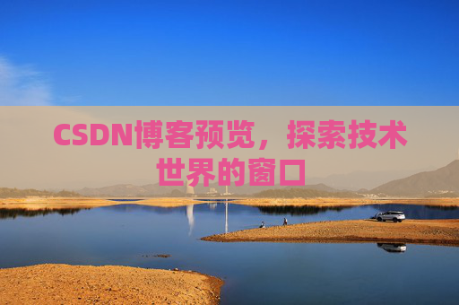 CSDN博客预览，探索技术世界的窗口